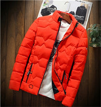 Load image into Gallery viewer, Mountainskin Winter Men Jacket 2019 Men&#39;s New Casual Thicken Warm Cotton Jacket Slim Clothes Youth Soild Jacket Men&#39;s Wear SA743