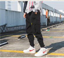 Load image into Gallery viewer, Privathinker Men Black Joggers Pants Summer 2019 Mens Big Pockets Ankel Cargo Pants Male Spring Streetwear Overalls Sweatpants