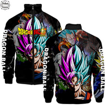 Load image into Gallery viewer, Frdun Tommy Dragon Ball 3D Jacket Men Japanese streetwear Fashion Anime Jacket Men Exclusive Harajuku Hip Hop Casual Clothes 4XL