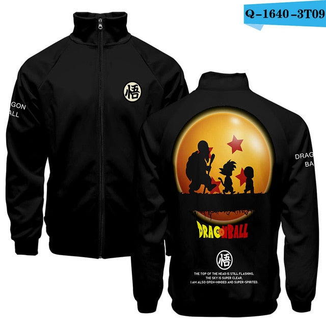 Frdun Tommy Dragon Ball 3D Jacket Men Japanese streetwear Fashion Anime Jacket Men Exclusive Harajuku Hip Hop Casual Clothes 4XL