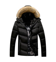 Load image into Gallery viewer, Mountainskin Winter Padded Coat Mens Jackets Thick Parka Fur Collar Hooded Men&#39;s Coats Casual Outerwear Brand Clothing SA777