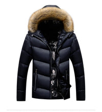 Load image into Gallery viewer, Mountainskin Winter Padded Coat Mens Jackets Thick Parka Fur Collar Hooded Men&#39;s Coats Casual Outerwear Brand Clothing SA777