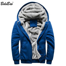 Load image into Gallery viewer, BOLUBAO Fashion Brand Men&#39;s Jackets Autumn Winter New Men Plus velvet Thickening Jacket Male Casual Hooded Jacket Coats