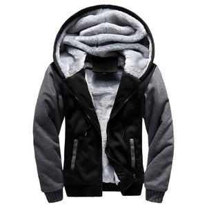 BOLUBAO Fashion Brand Men's Jackets Autumn Winter New Men Plus velvet Thickening Jacket Male Casual Hooded Jacket Coats