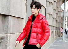 Load image into Gallery viewer, Winter Down Jacket Men Thick Warm Ultralight 90% White Duck Down Coat Men and women Hooded Mens Clothing Casual Down Outwear