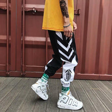 Load image into Gallery viewer, Hip hop Pants Men Loose Joggers Print Streetwear Harem Pants Clothes Ankle length Trousers