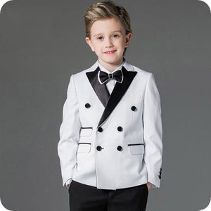 Burgundy Boy Suits for Wedding Black Shawl Lapel Slim Fit Boys Wedding Child Jacket Costume Mariage Kids Blazers Ternos 3Piece