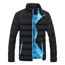 Load image into Gallery viewer, Winter Jacket Men Clothes 2019 Solid Colors Ultra-light Parka Mens Jackets And Coats Stand Collar Bubble Coat Puffer Jackets