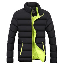 Load image into Gallery viewer, Winter Jacket Men Clothes 2019 Solid Colors Ultra-light Parka Mens Jackets And Coats Stand Collar Bubble Coat Puffer Jackets