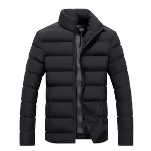 Winter Jacket Men Clothes 2019 Solid Colors Ultra-light Parka Mens Jackets And Coats Stand Collar Bubble Coat Puffer Jackets