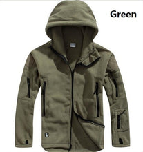 Load image into Gallery viewer, US Military Fleece Tactical Jacket Men Thermal Outdoors Polartec Warm Hooded Coat Militar Softshell Hike Outerwear Army Jackets