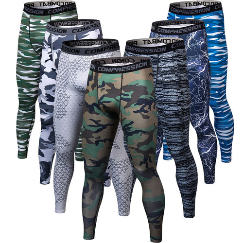 3D printing Camouflage Pants Men Fitness Mens Joggers Compression Pants Male Trousers Bodybuilding Tights Leggings For men