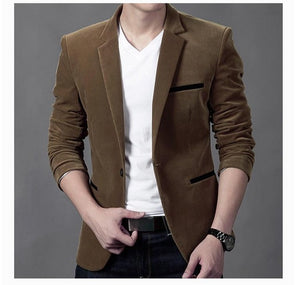 NEW Mens Fashion Brand Blazer British's Style casual Slim Fit suit jacket male Blazers men coat Terno Masculino Plus Size 3XL