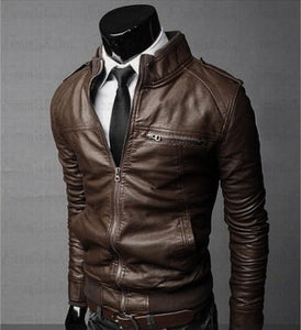 Mens Leather Jackets Men Jacket High Quality Classic Motorcycle Bike Cowboy Jackets Male Plus Thick Coats M-3XL