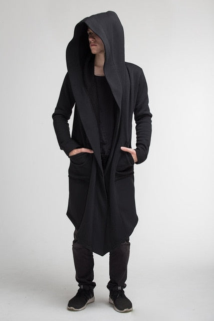 Men Trench Coat Mens Jacket Spring Autumn Trench Cardigan Punk  korean Men Trench Coat Men Long Coat outwear Trench Coat Men