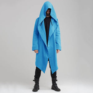 Men Trench Coat Mens Jacket Spring Autumn Trench Cardigan Punk  korean Men Trench Coat Men Long Coat outwear Trench Coat Men