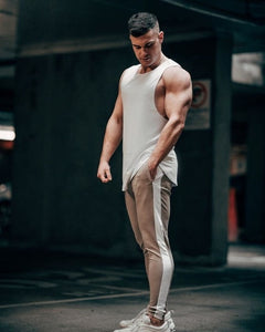 Alphalete Brand Autumn Winter Fitness Men Gyms Pants Fashion Cotton Pencil Pants Bodybuilding Trousers High Quality Jogger Pants